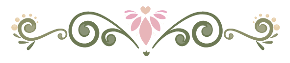 canva image - heart border floral